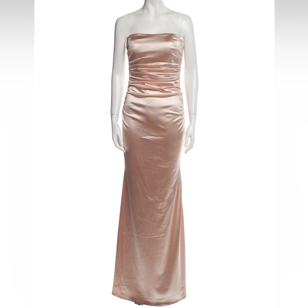 La Femme Strapless Gown